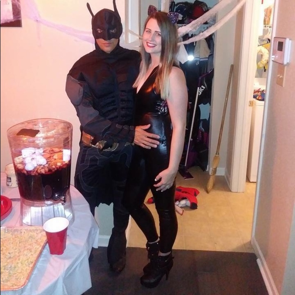 Cat woman bodysuit